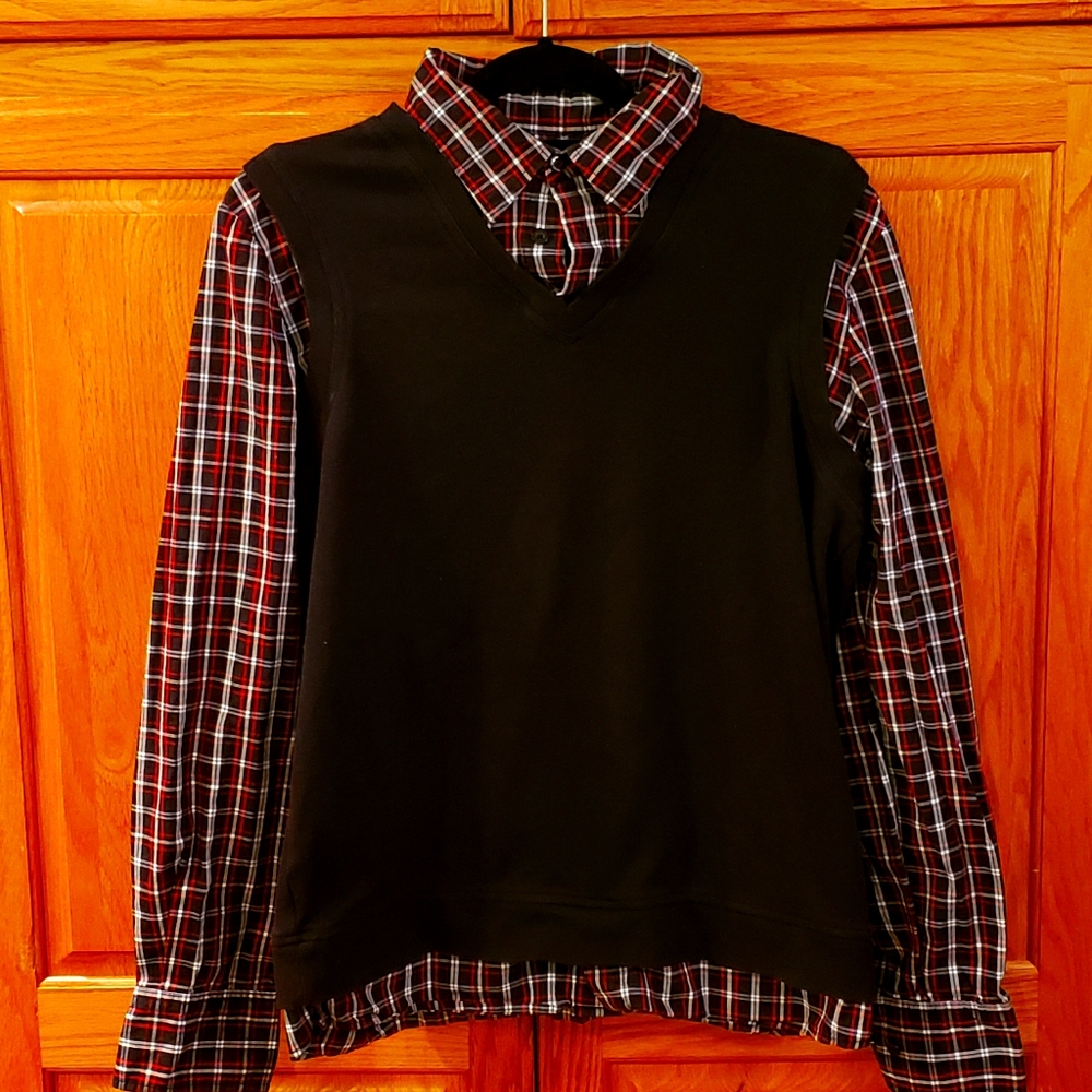 Blue Guru M shirt/vest in one